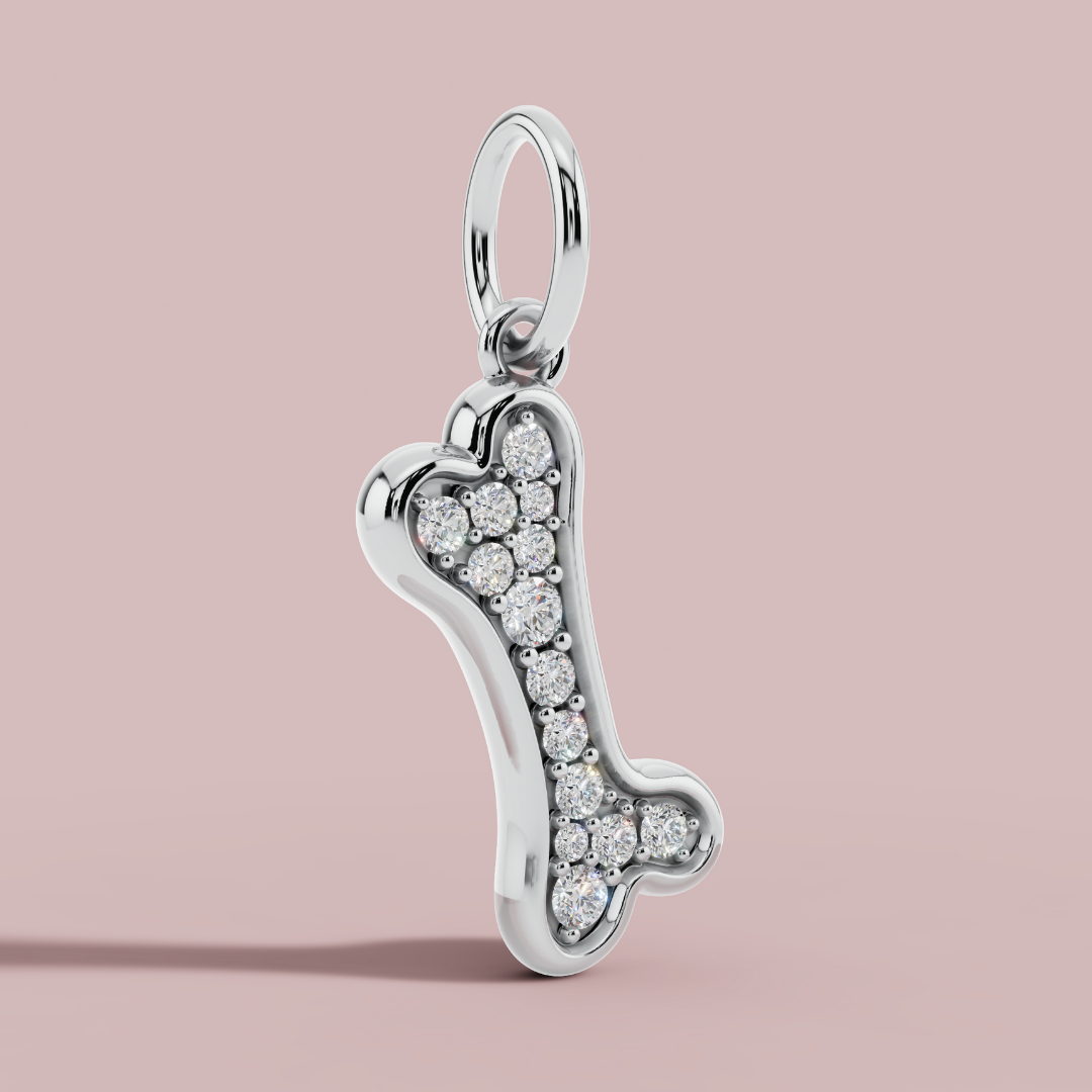 The Bone Charm 925 Pure Silver Necklace My Store