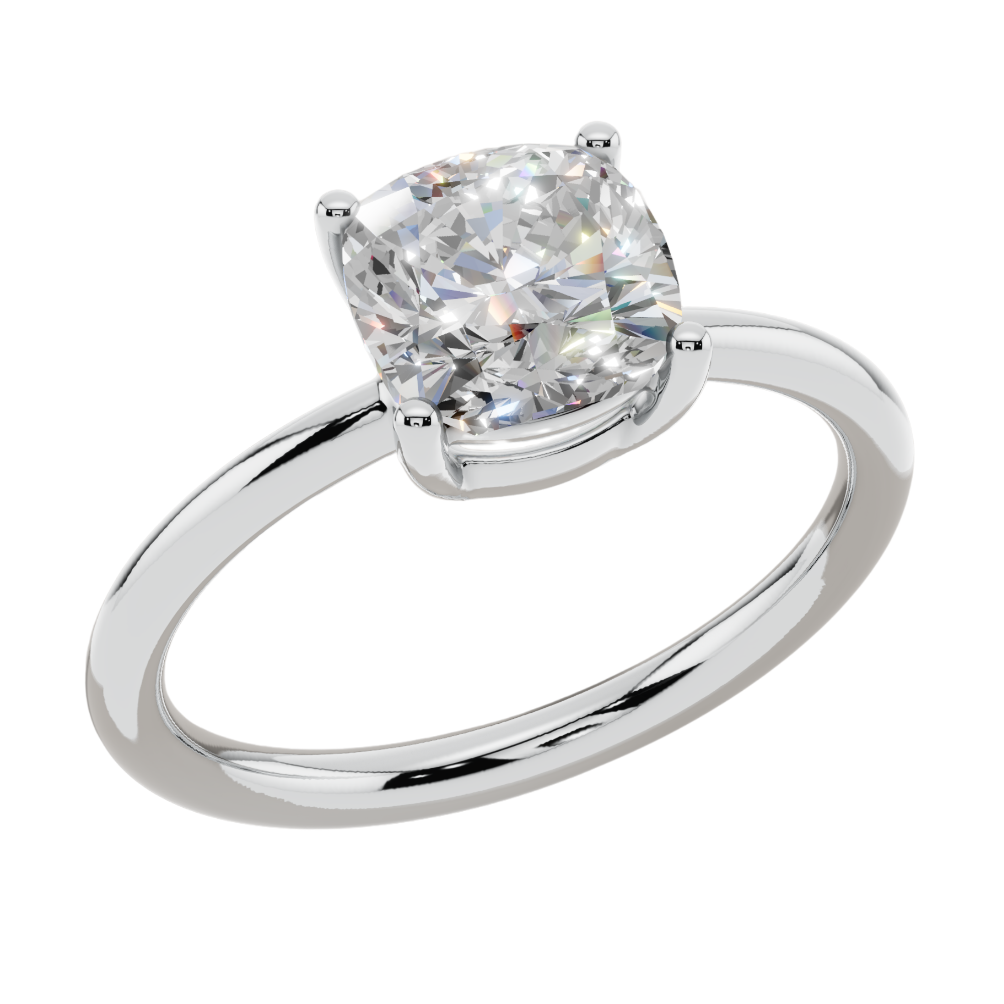 The Signature Cushion Solitaire | Velmé