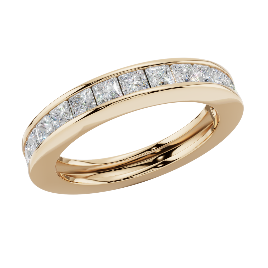 Regal Channel-Set Men’s 925 Silver Ring | Velmé