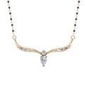 Dewdrop Grace 925 Silver Mangalsutra | Velmé