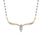 Dewdrop Grace 925 Silver Mangalsutra | Velmé