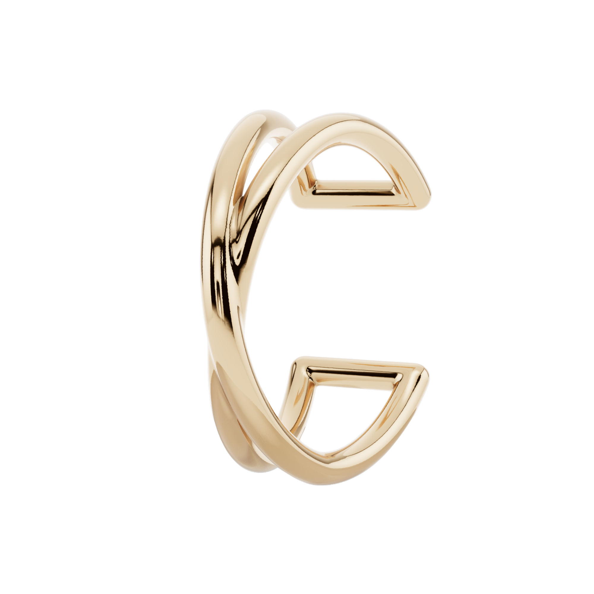 Twist Silver 925 Silver Earcuff | Velmé