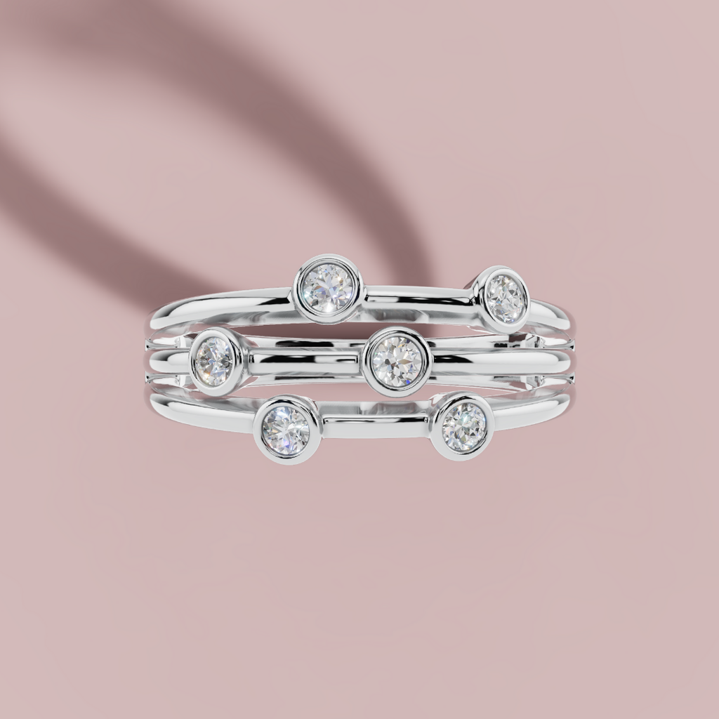 Triad Grace 925 Pure Silver Ring My Store