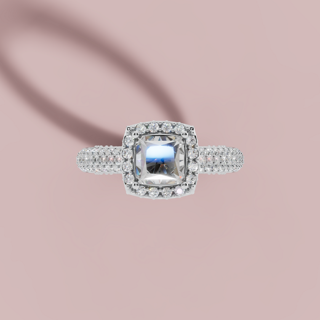 Cushiona Luxe 925 Pure Silver Ring My Store