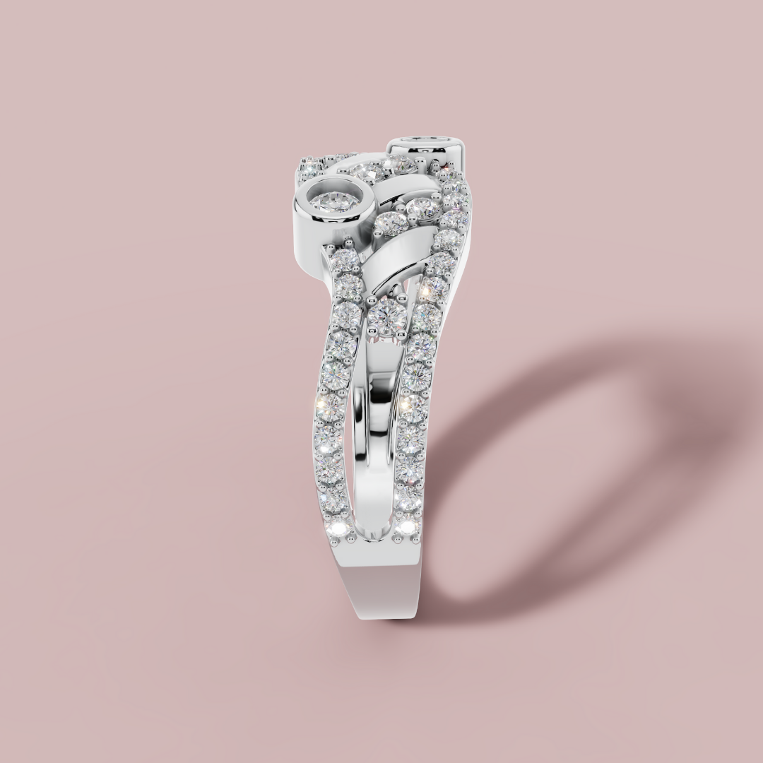 Boundless Elegant 925 Pure Silver Ring My Store