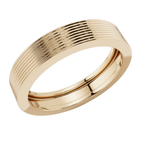 RidgeLine Gold Men’s 925 Silver Ring | Velmé
