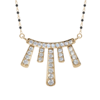 Starlight Cascade 925 Silver Mangalsutra | Velmé