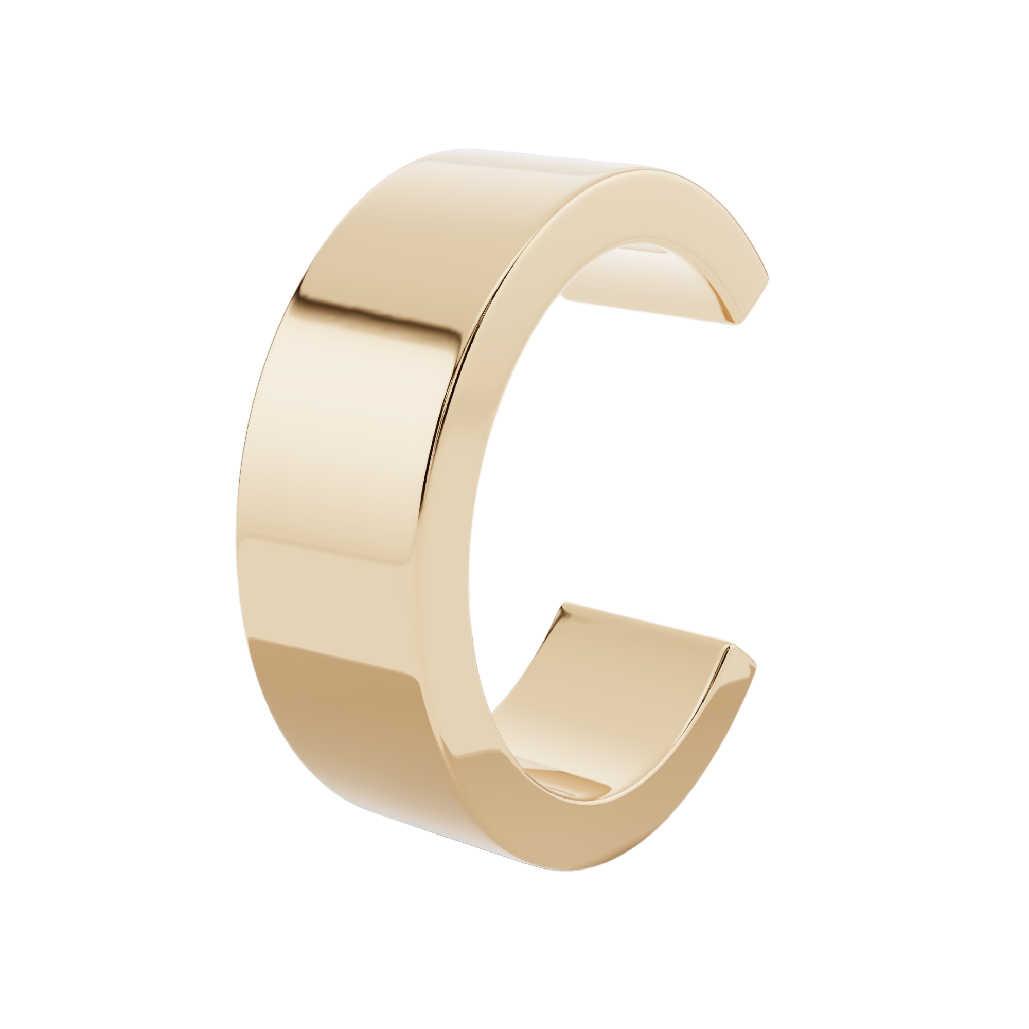 Slim Polished Silver 925 Silver Earcuff | Velmé