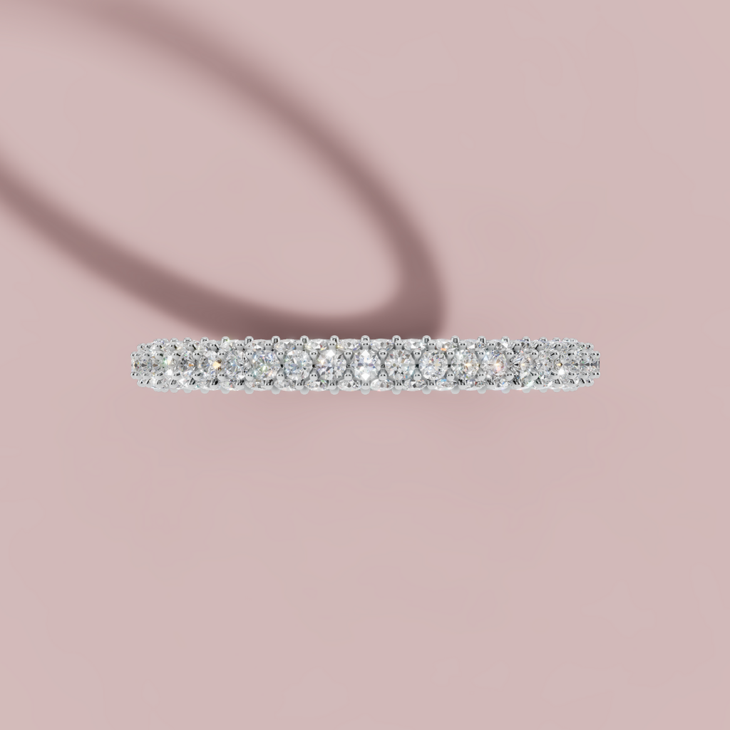 Eterna Line 925 Pure Silver Ring My Store