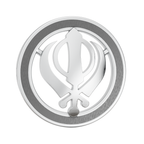 Sacred Khanda Rakhi Pendant | 925 Silver Convertible Rakhi