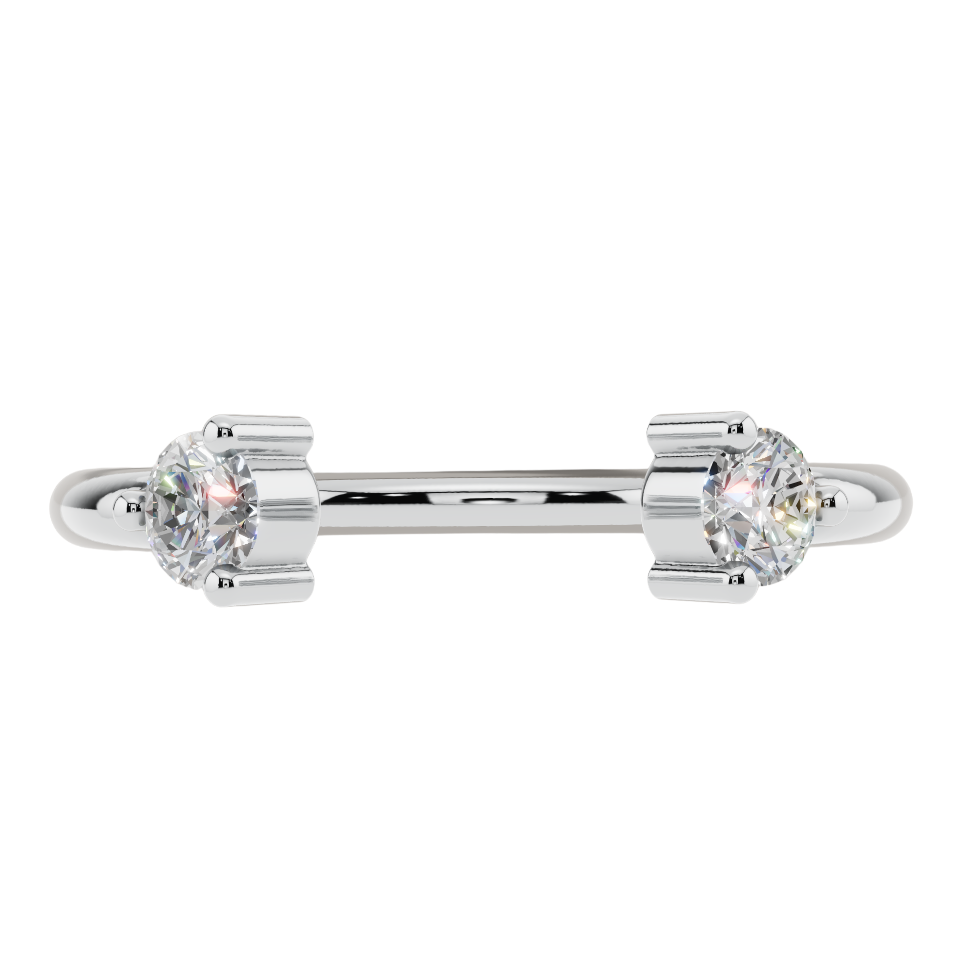 Celeste Open Light Ring | 925 Sterling Silver | Velmé