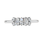Blossom Duo Light Ring | 925 Sterling Silver | Velmé