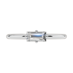 Linear Baguette Light Ring | 925 Sterling Silver | Velmé