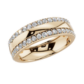 Infinity Pavé Men’s 925 Silver Ring | Velmé