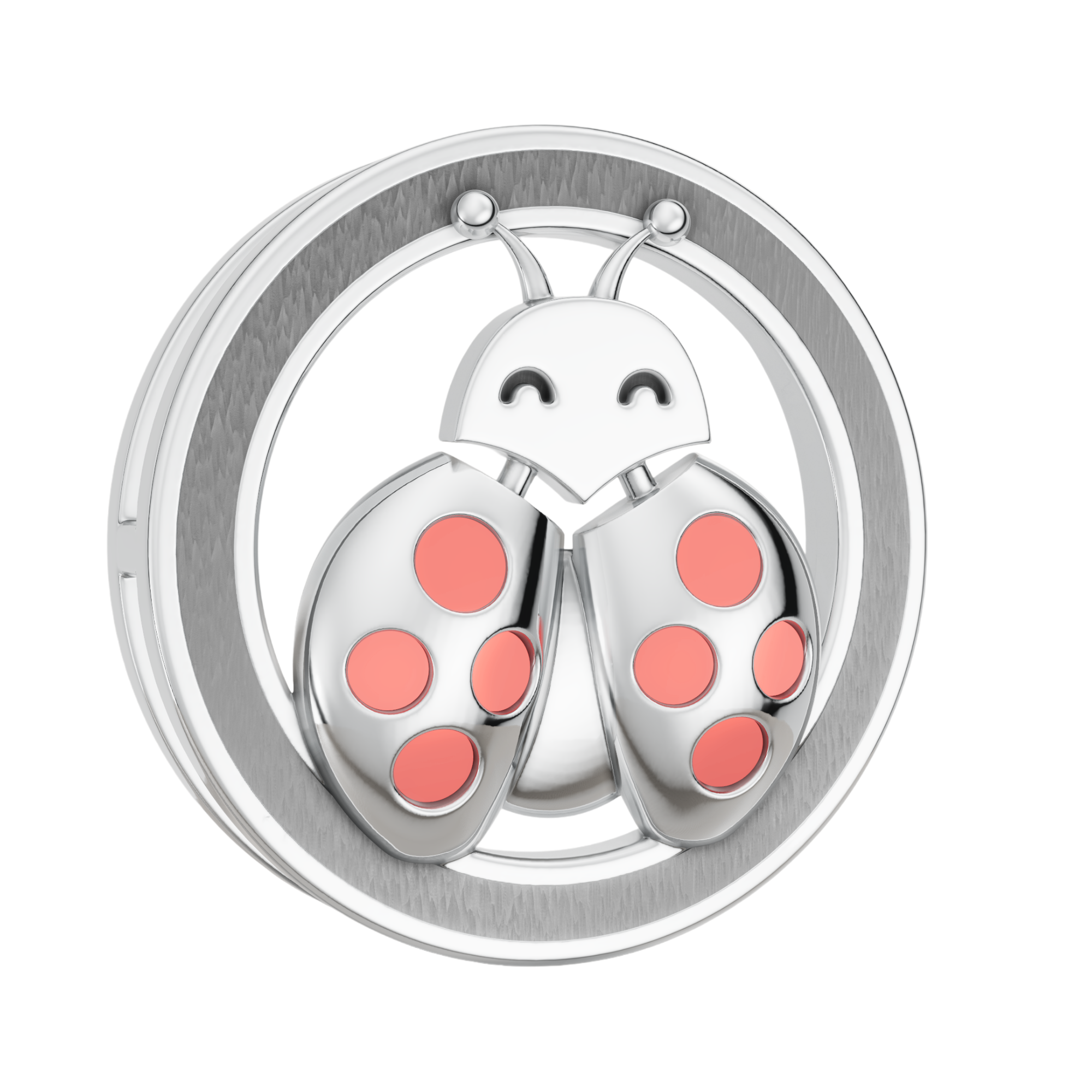 Ladybug Rakhi Pendant | 925 Silver Convertible Rakhi