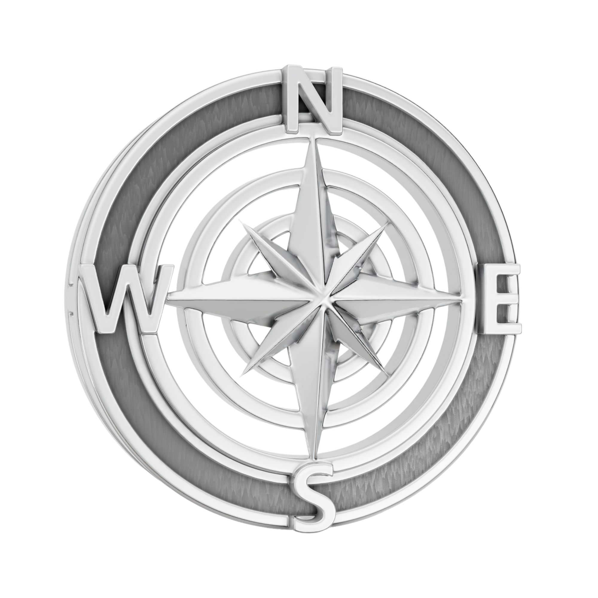 Compass Rakhi Pendant | 925 Silver Convertible Rakhi