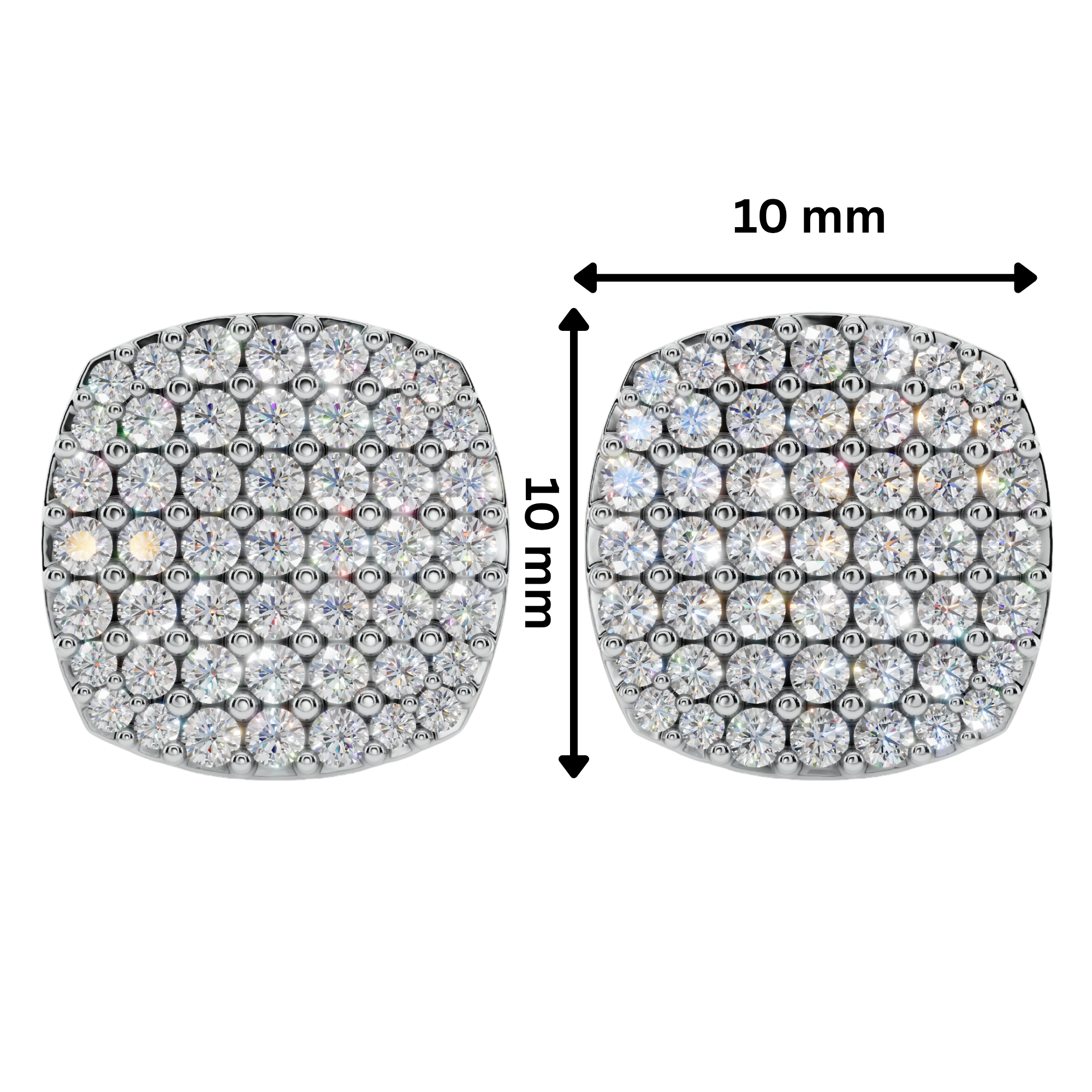 Cushira Ear 925 Silver Studs | Velmé