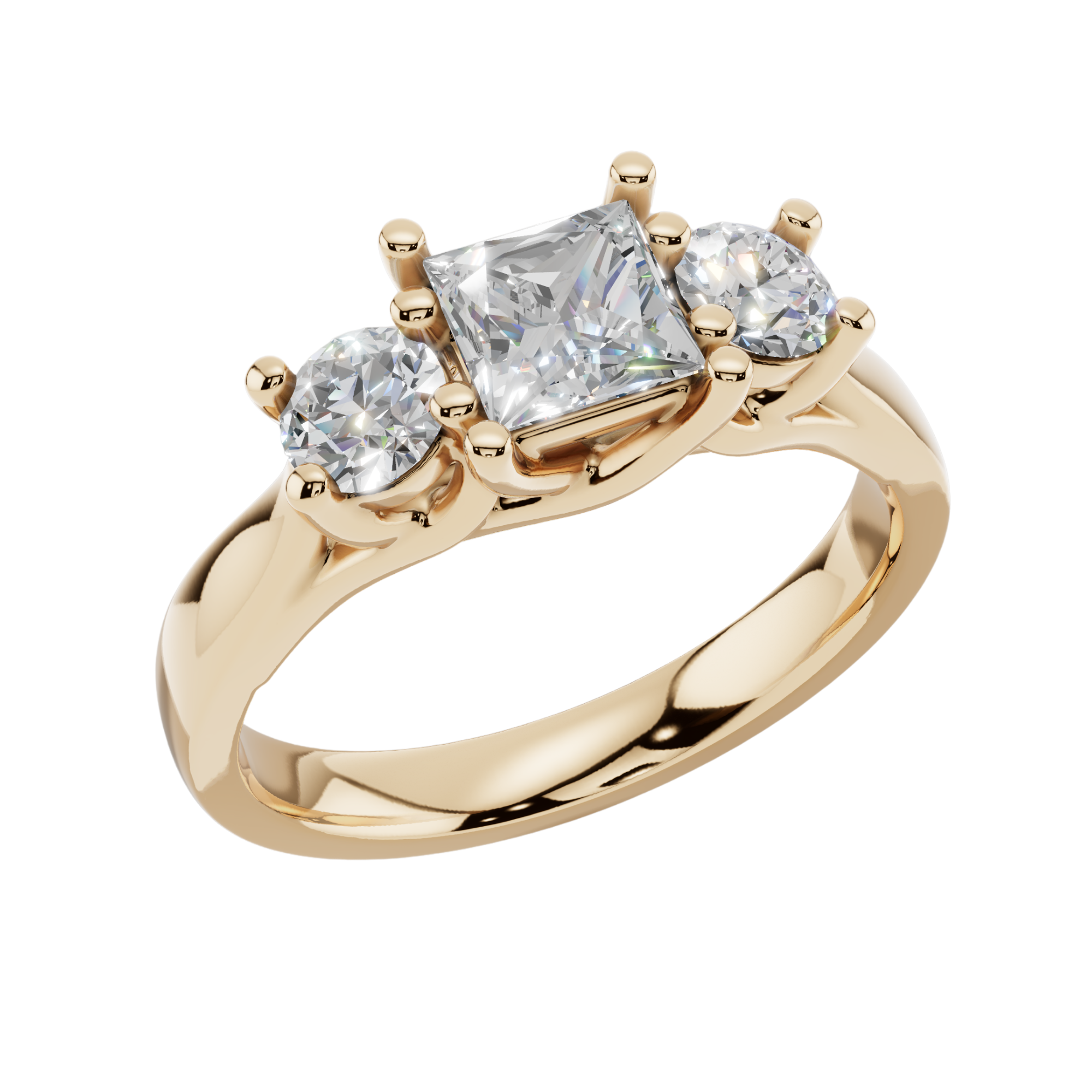 The Empress Trinity 925 Silver Ring | Velmé