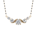 Serena Spark 925 Silver Mangalsutra | Velmé