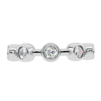 Luna Bezel Light Ring | 925 Sterling Silver | Velmé