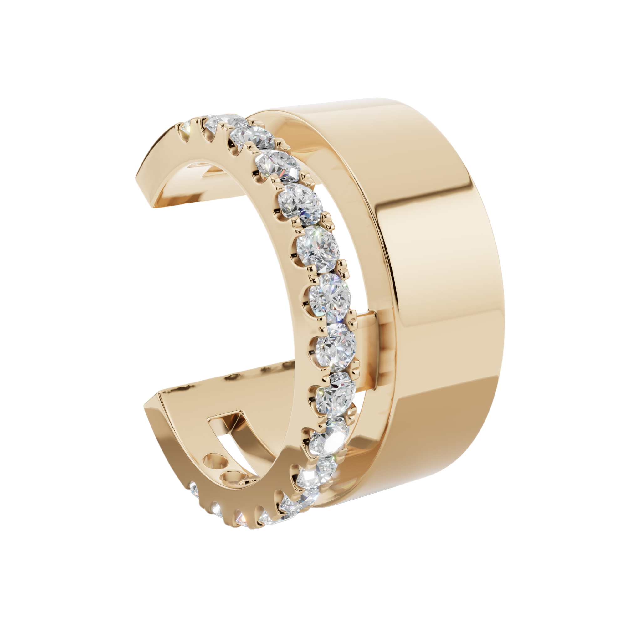 Mortex 925 Silver Earcuff | Velmé
