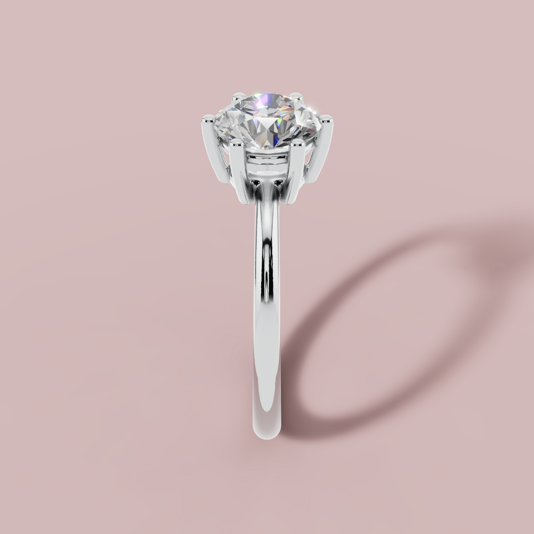 Classic Brilliance 925 Pure Silver Ring My Store