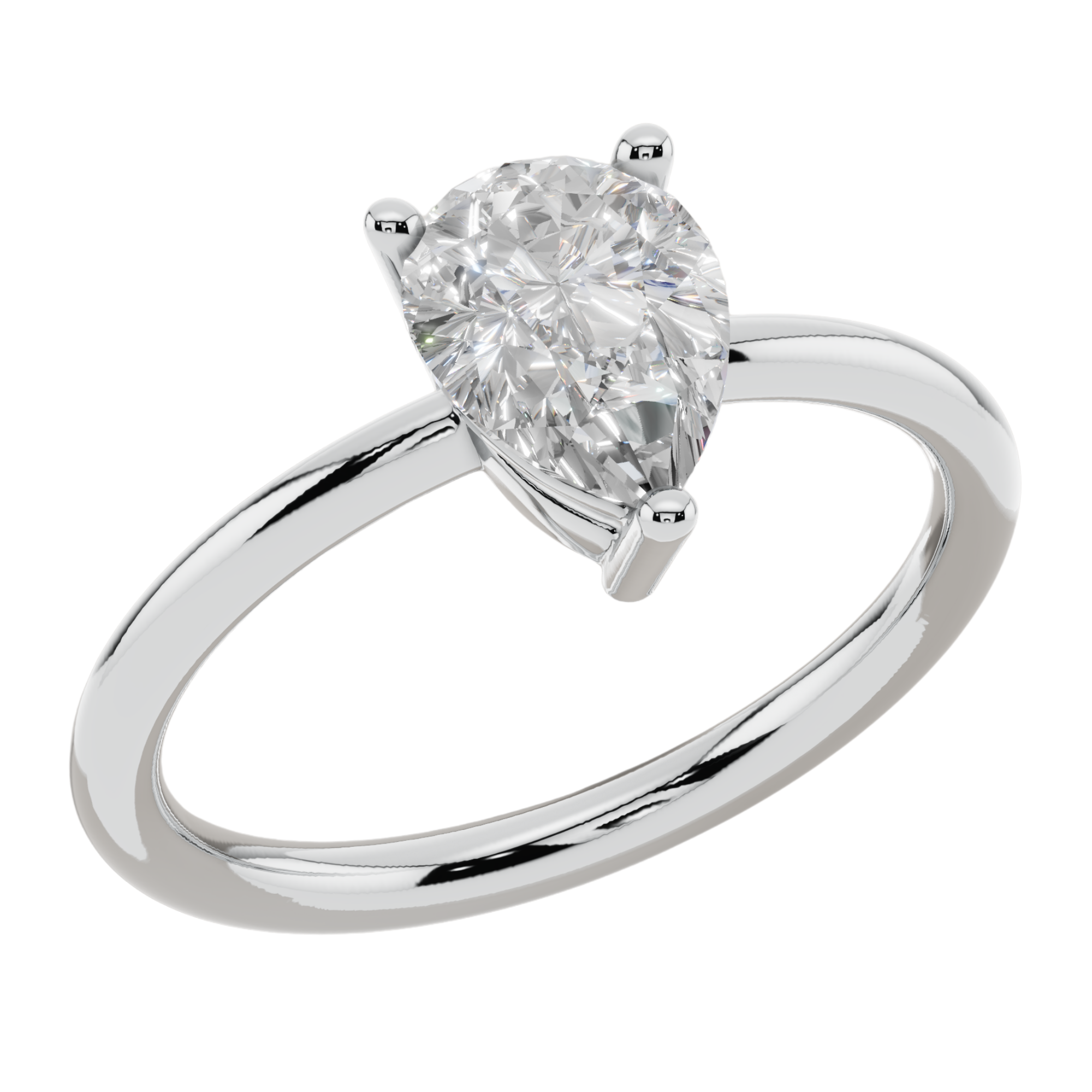 The Teardrop Solitaire Ring | Velmé