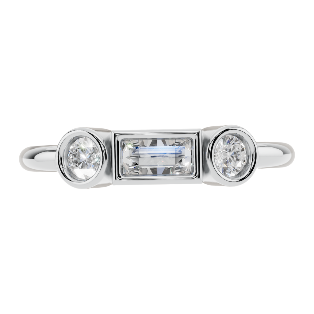 Aria Trio Light Ring | 925 Sterling Silver | Velmé
