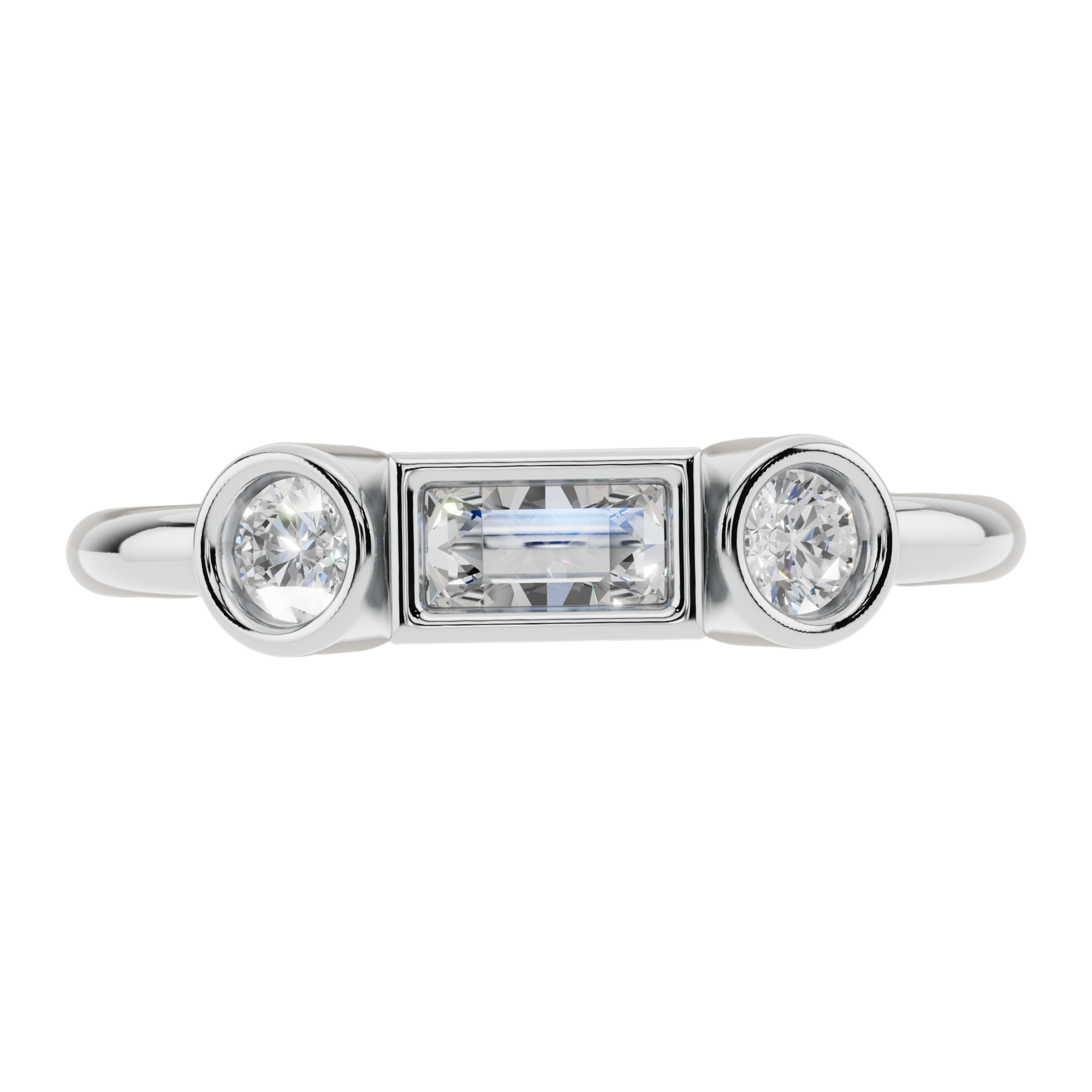 Aria Trio Light Ring | 925 Sterling Silver | Velmé