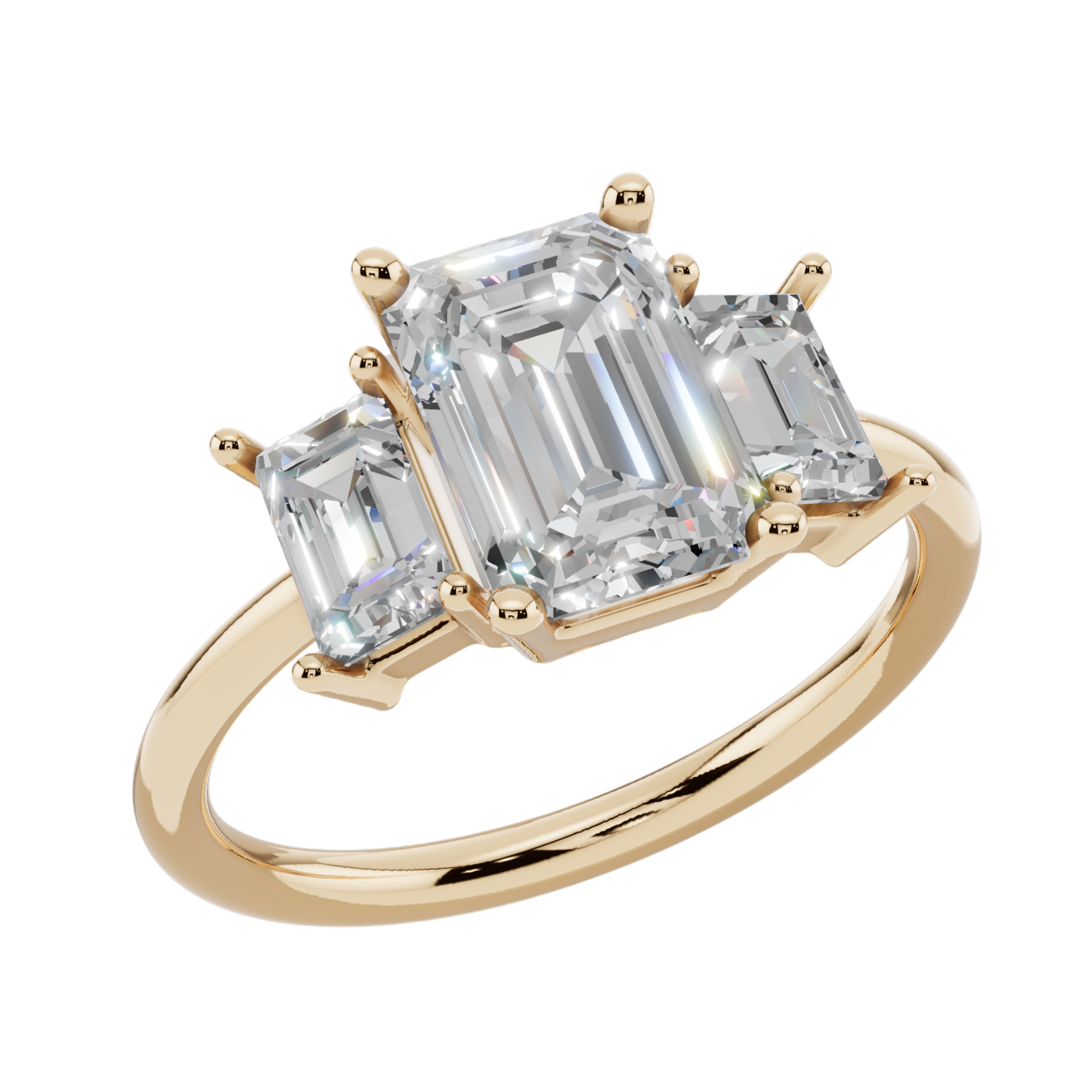 The Crimson Trio 925 Silver Ring | Velmé