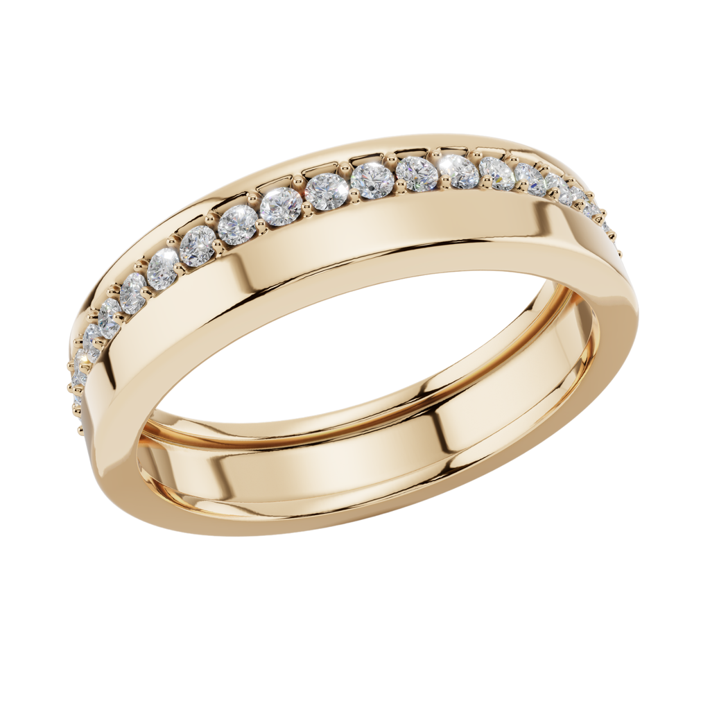 Eternity Edge Men’s 925 Silver Ring | Velmé