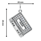 The Mixtape Muse 925 Silver Necklace | Velmé