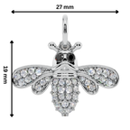 The Monarch Bee 925 Silver Necklace | Velmé