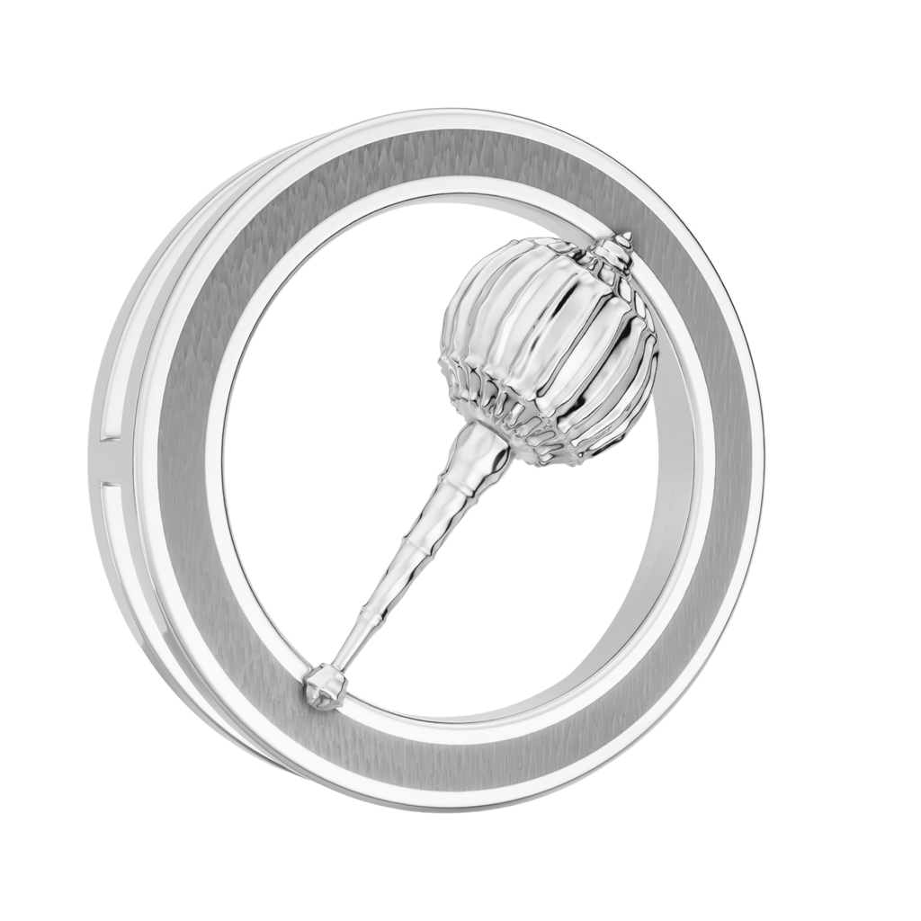 Divine Gada Rakhi Pendant | 925 Silver Convertible Rakhi