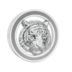 Majestic Tiger Rakhi Pendant | 925 Silver Convertible Rakhi