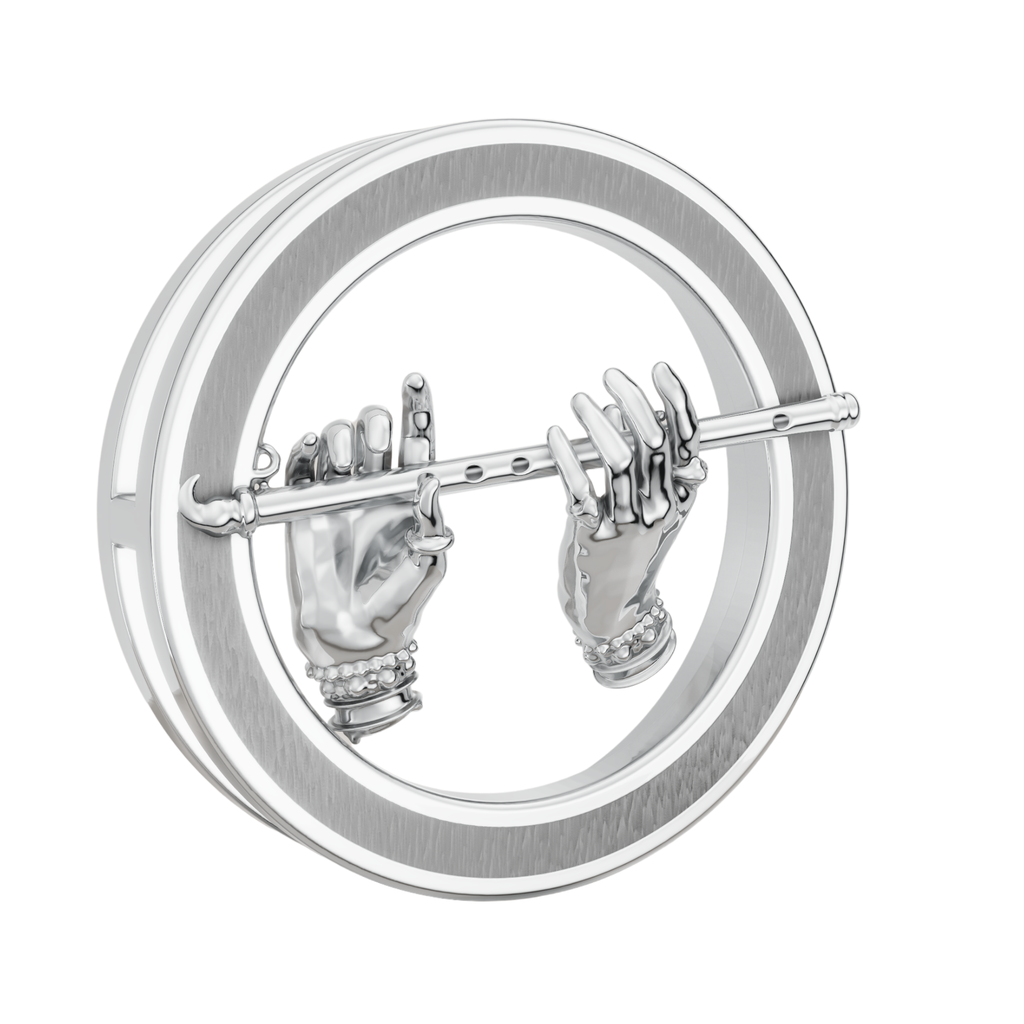 Divine Flute Rakhi Pendant |925 Silver Convertible Rakhi