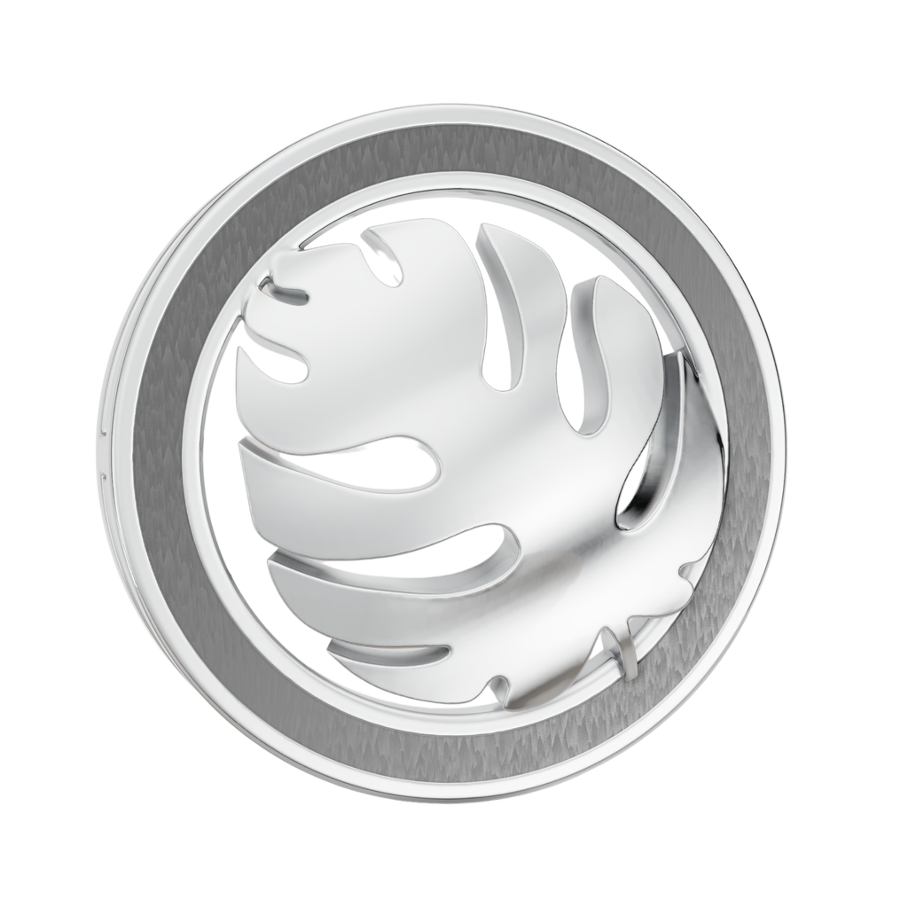 Monstera Leaf Rakhi Pendant | 925 Silver Convertible Rakhi