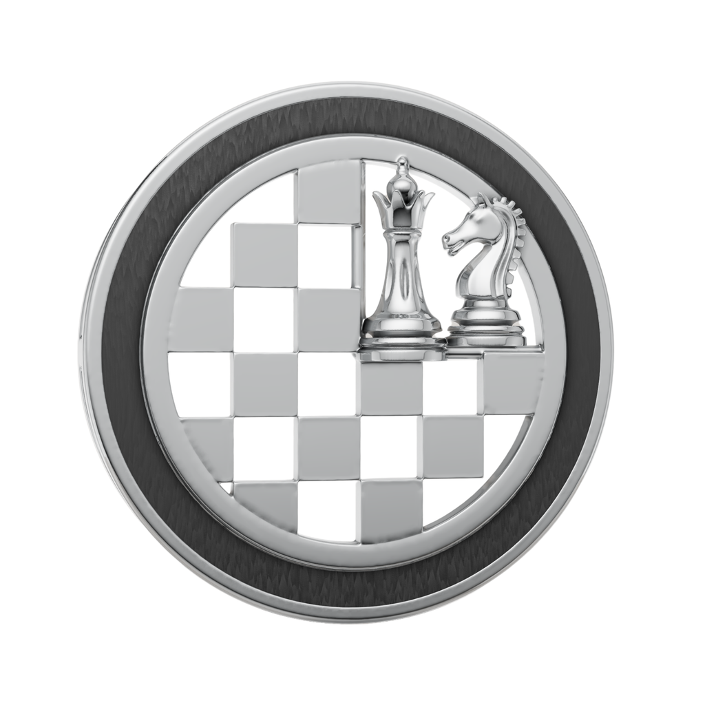 Chess Rakhi Pendant | 925 Silver Convertible Rakhi