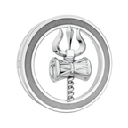 Trishool & Damru Rakhi Pendant | 925 Silver Convertible Rakhi