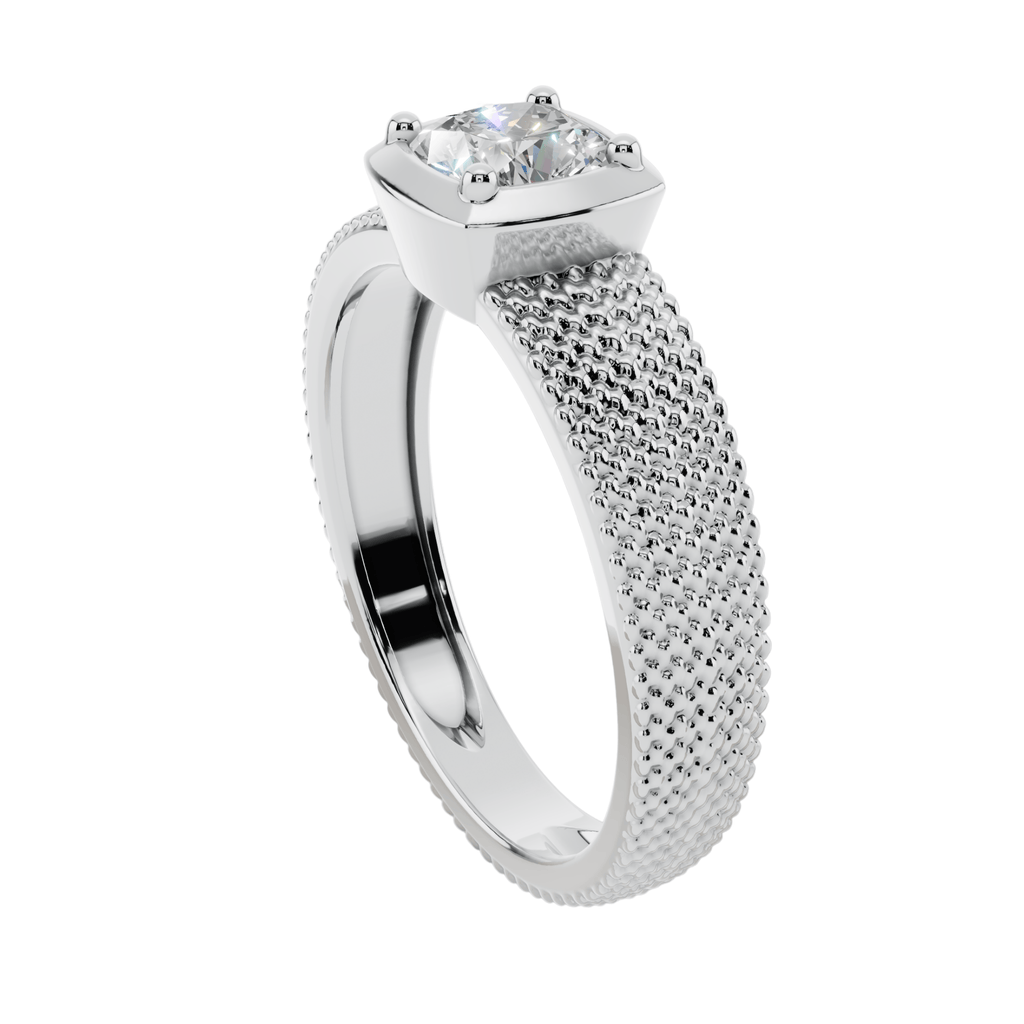 VELMÉ Imperial 925 Silver Men’s Pavé Ring | Velmé