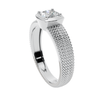 VELMÉ Imperial 925 Silver Men’s Pavé Ring | Velmé