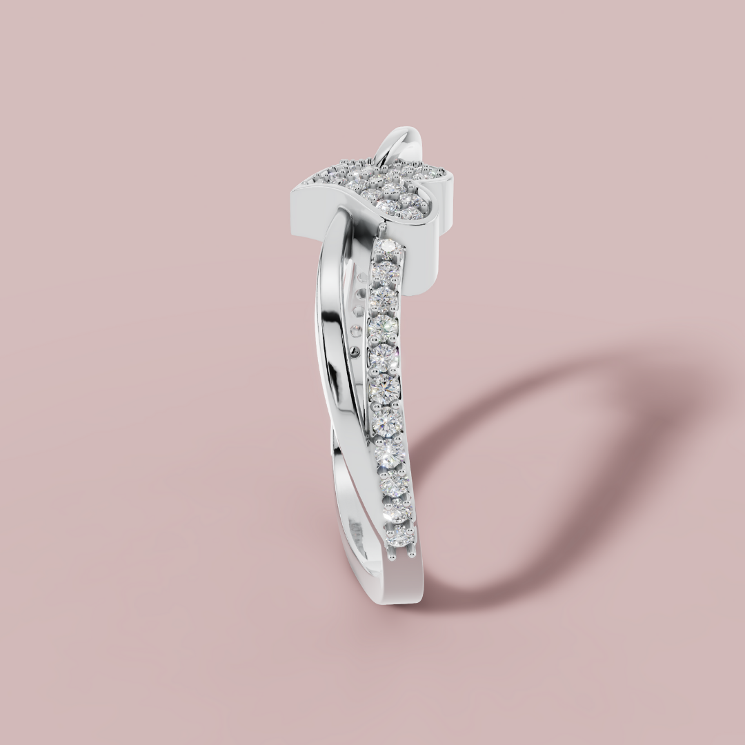 Brilliance of Heart 925 Pure Silver Ring My Store