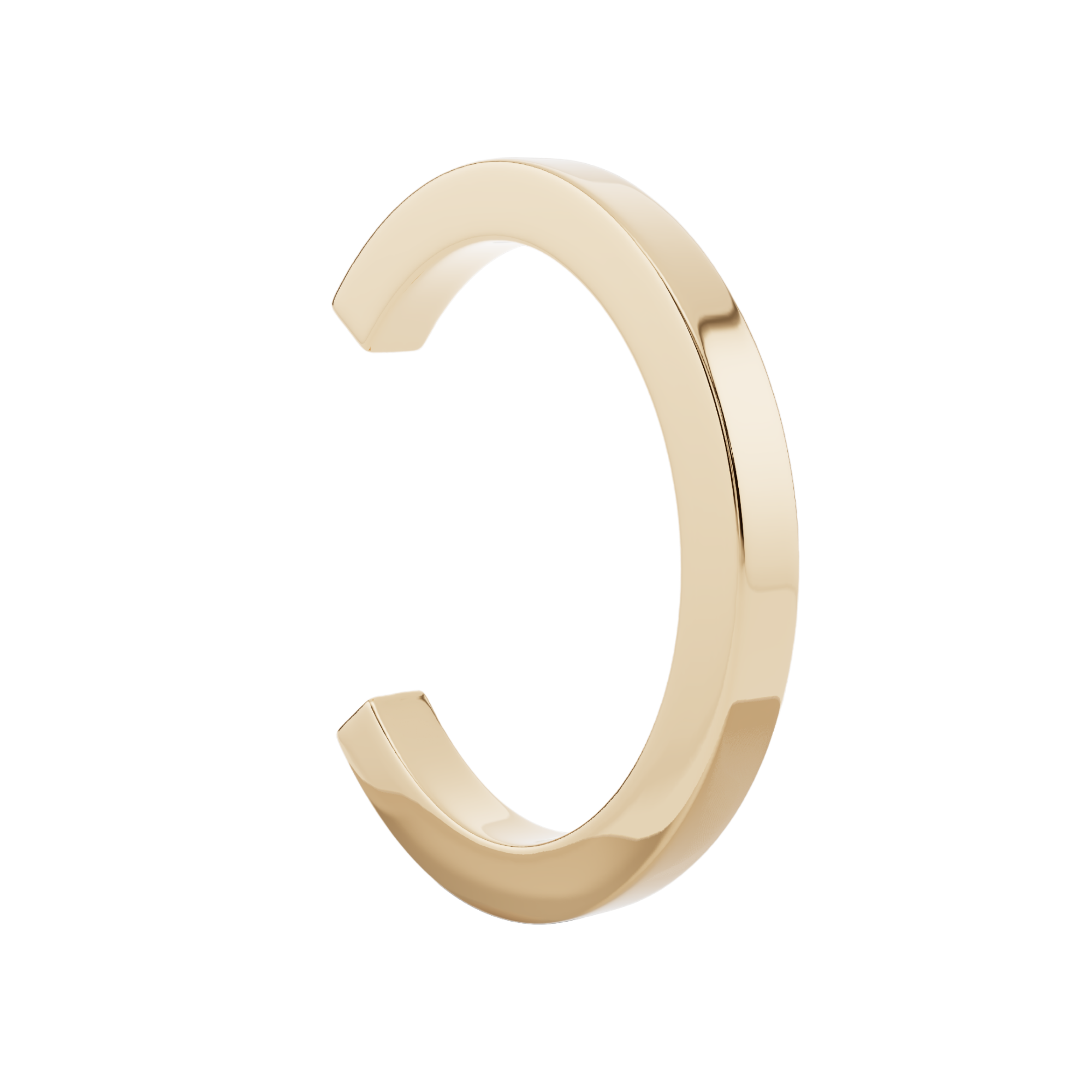 Sleek Minimalist Silver 925 Silver Earcuff | Velmé