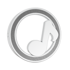 Musical Note Rakhi Pendant | 925 Silver Convertible Rakhi