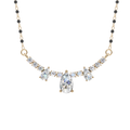 Celestial Cascade 925 Silver Mangalsutra | Velmé