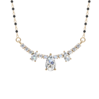 Celestial Cascade 925 Silver Mangalsutra | Velmé