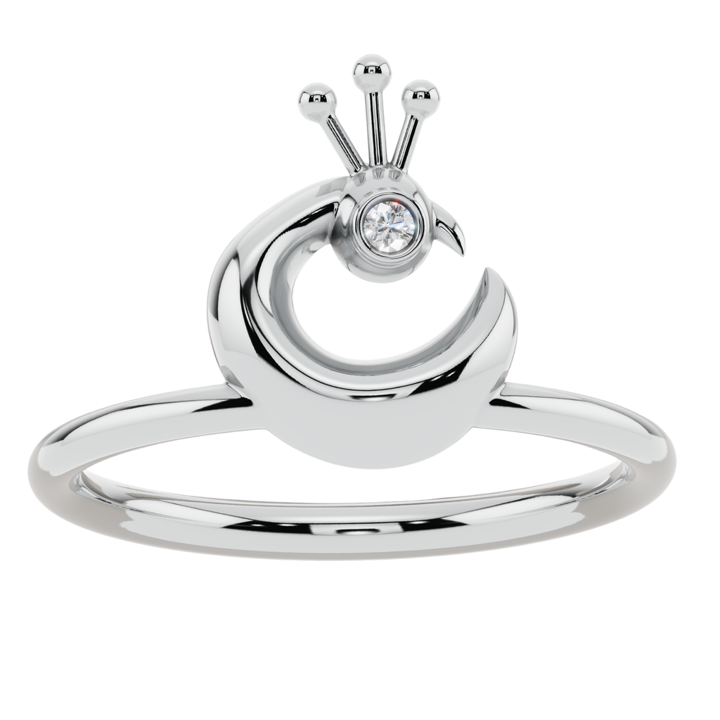 Celestial Bird Light Ring | 925 Sterling Silver | Velmé