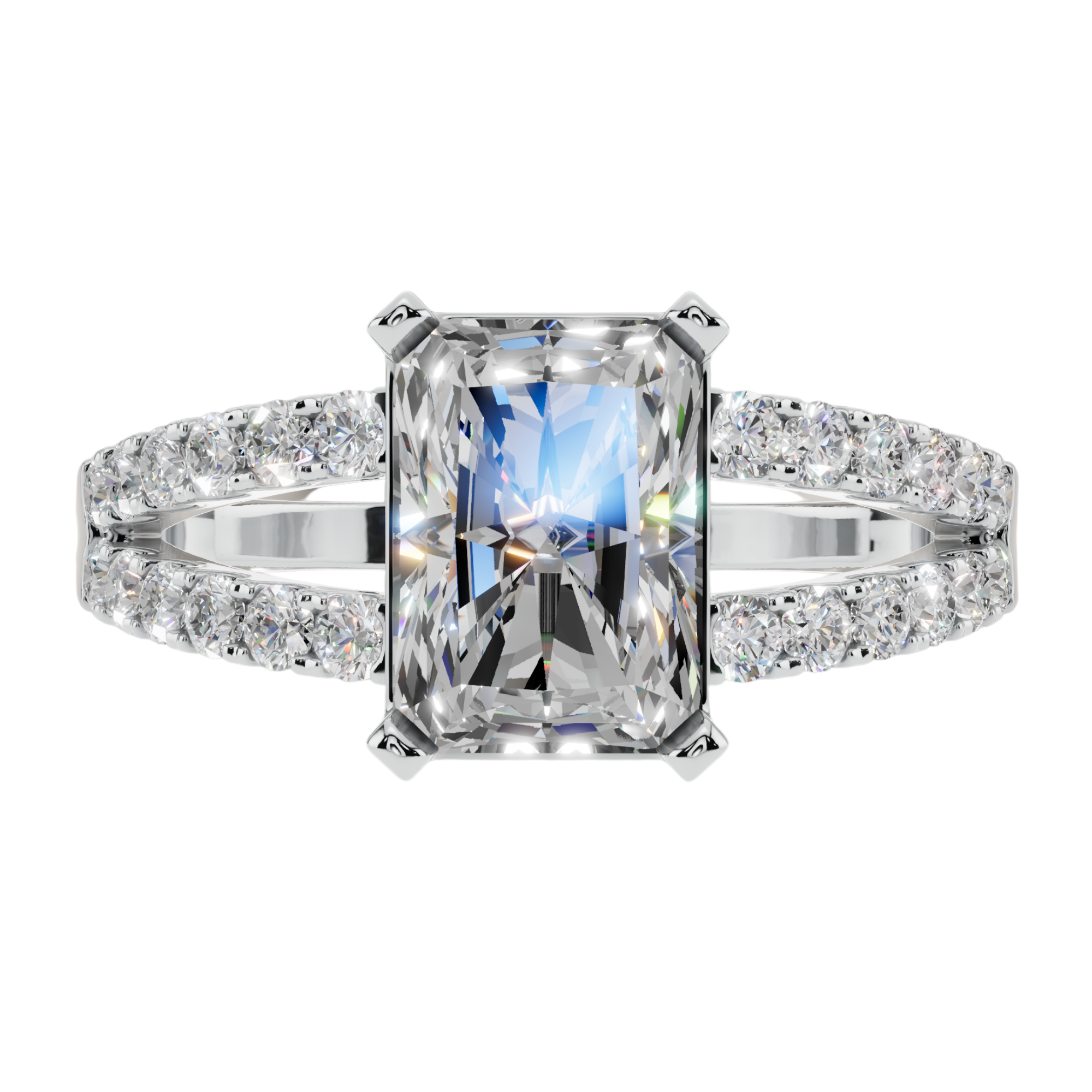 Regal Radiance Light Ring | 925 Sterling Silver | Velmé
