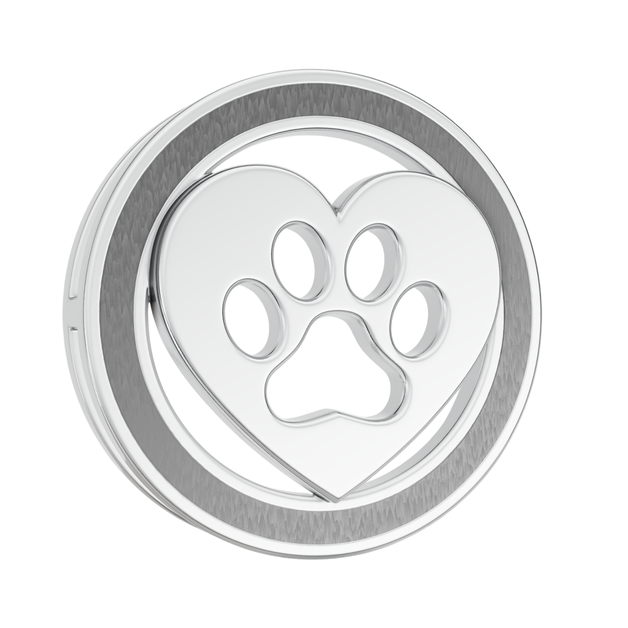 Heart Paw Rakhi Pendant | 925 Silver Convertible Rakhi