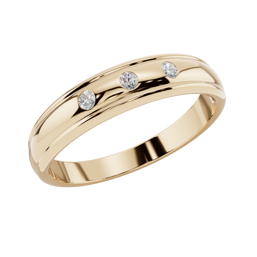 Trinity Stone Men’s 925 Silver Ring | Velmé